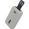 kwmobile Custodia Compatibile con Anker Zolo 2000mAh 45W Max - Cover Caricatore Portatile - Protezione Batteria Esterna in Silicone Aniturto - grigio