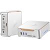 NiPoGi GK3 Plus Mini PC Intel Alder Lake-N97 (fino a 3,6 GHz), 8 GB DDR4 256 GB SSD M.2 Mini Desktop Computer, Dual WiFi, 2 HDMI 2.0, 4K UHD Triplo Display Micro PC con VESA per ufficio/scuola.