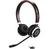 Jabra Evolve 65 SE Cuffie Wireless Stereo - Bluetooth, microfono con cancellazione del rumore - Batteria a lunga durata - Certificate UC per Zoom, Unify e altre piattaforme di spicco - Nero