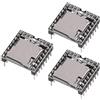 RUIZHI Mini Lettore MP3 Mini Lettore Modulo RUIZHI 3 pezzi Dfplayer Mini Modulo Scheda TF U Disk Scheda DFPlayer Audio Voce Musica Modulo compatibile con Arduino