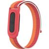 GIOPUEY Cinturini Compatibile con Google Fitbit Air, Cinturino in Morbido Nylon Intrecciato [Unisex] [Traspirante] - Red