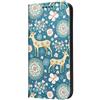 Mixroom - Custodia Cover Case a Libro per iPhone 11 con Stand in Ecopelle Chiusura Magnetica Portafoglio Parte Interna in TPU Morbida Fantasia Bambi F94