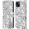 Head Case Designs Dalamata Pattern Razze di Cani 4 Custodia Portafoglio in Pelle Compatibile con Apple iPhone 15 Plus