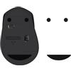 kwmobile Set Piedini di Ricambio per Mouse Compatibile con Logitech M330 / M280 / M275 Mouse - Gommini nero - per Maggiore Controllo e Scorrevolezza