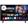 Stream System - Smart Easy Whale TV 32, HD Ready, Frameless (senza cornice), Chromecast e Miracast integrati, Google Assistant, WiFi, DVB-T2/C/S2, modalità hotel - Modello S32HWKA1
