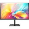 msi Modern MD272QXP Monitor - 27 WQHD, 2560 x 1440 IPS, 100Hz, Eye-Friendly, DisplayHDR 400, Altoparlanti integrati, Supporto 4 direzioni, KVM - DP 1.2a, HDMI 2.0b, USB-C