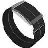GIOPUEY Cinturini Compatibile con COROS Heart Rate Monitor, Cinturino in Morbido Nylon Intrecciato [Unisex] [Traspirante] - Black