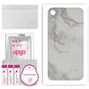 apgo BACK SKIN Film Pellicola protettiva Protezione Posteriore per Apple iPhone XR, skin sticker film foil vinyl Marmo Grigio