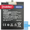 MOBILEX® Batteria BM3M per Xiaomi Mi 9 SE | Ricarica Rapida 18W | 3070mAh - OEM | Interna di Ricambio con Adesivo | Capacità Originale