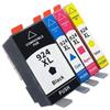 OUZHOULGPS Cartuccia D'inchiostro HP924 Con Chip EUR AU Adatta for HP OfficeJet Pro 8120e 8122e 8124e 8125e 8130e 8132e 8134e 8135e 8138e 8139e 2.5K 0.8K(Black 924XL)