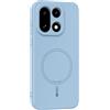 GIOPUEY Cover per OnePlus 15, Magnetica Custodia Compatibile con MagSafe, Morbido TPU Silicone Custodia, Resistente all'Usura - Blue