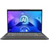 msi Prestige 13 AI Evo A1MG-028IT, Notebook 13.3 2.8K (2880 x 1800) OLED, Intel Core Ultra 7 155H, Intel Arc, 1TB NVMe PCIe4, 16GB LPDDR5 6400MHz, Wi-Fi 7, Windows 11 Home, Layout e Garanzia ITA