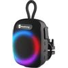 fesoklaf Altoparlante wireless Bluetooth, altoparlante portatile da esterno con supporto per manubrio, illuminazione RGB, altoparlanti impermeabili per bicicletta con modalità TF Card, per equitazione