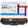 BAISINE 220A Nero Compatibile con HP 220A W2200A Cartuccia Toner | Compatibile per HP Color LaserJet Pro MFP 4302dw 4302fdw 4202dw 4302dw, Color LaserJet Pro 4202dn 4302fdn