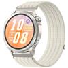 GIOPUEY Cinturini Compatibile con Xiaomi Watch 5/2/S5/S4/S3/S1 Active, Cinturino in Morbido Nylon Intrecciato [Unisex] [Traspirante] - Beige