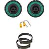 IPNOSIS Kit 2 Casse IP-01165 per Alfa 147/159 da 165mm con 2 Supporti Anteriori e 2 Connettori