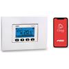 VEMER - Termostato Wifi da Incasso DAFNE WIFI VE792200 con Programmazione Settimanale, Controllo Remoto tramite App Clima Wifi, Compatibile Alexa Google Home 230V Bianco e Grigio