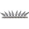 Bgs 9158 - Giunto cardanico di bit set Einsatz, Profilo a T (per Torx), 6, 3 (1/4), T40 T8, Set di 8 pezzi