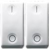 GEWISS - GW20503DY 80003S GW20503 System Interruttore Bipolare, 16 A, Bianco (Confezione da 2)