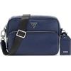 GUESS - Milano Crossbody Double Zip, Backpack Uomo