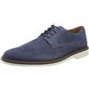 Clarks Scarpe Stringate da Uomo Malwood Plain, Navy Nubuk., 41.5 EU