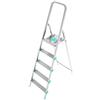 Colombo Scala Pieghevole in Alluminio Libellula 3/4/5/6/7/8 Gradini Senza Rivetti | Scala 5 Gradini, Robusta con Piattaforma Antiscivolo | Portata 150kg | Conforme EN131 TÜV-GS | Made in Italy