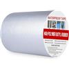 Rusoz Nastro Sigillante Impermeabile 150mmx5m Nastro Sigillante in Gomma Butilica, Sigillante Perdite Acqua, Impermeabile, per Riparazioni Tubi Acqua, Tetto, Parasole, Pavimento, Cucina, Grondaie