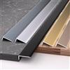 Raouoae Profilo Angolare Protezione Bordo 90CM*3 Pezzi in Alluminio, Protezione per Angolo E Bordo per Pavimento, Scale, Gradino E Porta(Roségold,Breite:14mm)