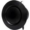 WuCaZRRsy Presa D'Aria Rotonda Nera, Griglia Di Ventilazione In ABS Regolabile for Bagno, Ufficio, Toilette, Condotto D'Aria A Parete, Griglia Di Ventilazione 75mm/100mm/125mm/150mm/200mm(100mm)