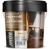 JOVIRA PINTURAS Pittura per Facciata Anti-Umido, Idrorepellente, Impermeabile e Anti-Cracking. (4 Litri, Vaniglia)