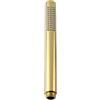 Cyberwork Soffione Doccia Portatile in Acciaio inossidabile 304 ad alta Pressione Doccia a Risparmio Idrico Con Ugelli in Gomma di 48 Fori in Silicone Facile Pulizia G1/2 soffione doccia (Oro)