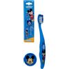 CARTOON Spazzolino manuale per bambini Topolino Disney accessorio per la cura dell'igiene orale spazzolino con manico ergonomico setole morbide
