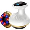 WingFly Massaggiatore Anticellulite Vacuum, Massaggiatore 4 in 1 Contro Cellulite, 9 Livelli di Riscaldamento e calore, Gua Sha elettrico, pelle più stretta e migliore circolazione sanguigna