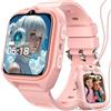 Blackview Smartwatch per Bambini, 1.75 Inch TFT Smartwatch Chiamate GPS 4G, Chat Vocale, Videochiamata, SOS, Gioco, Fotocamera, Calcolatrice, Contapassi, Sveglia, Batteria da 800 mAh
