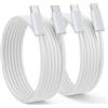 NIBIKIA Cavo USB C [2Pezzi/2M] 60W Cavo USB Type-C per iPhone 17 16 15