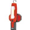 Formula 1 10822 COB-LED - Lampada da Lavoro per Officina, 600 Lumen, Ricaricabile con USB, con Gancio per appenderlo, Magnete, per Auto, Officina, Rosso/Nero