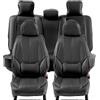 VEVOR Coprisedili Auto Universali Set Completo Sedili 13 Pezzi Sedile Anteriore Posteriore, Coprisedile in Ecopelle, Disegno Completamente Chiuso, Poggiatesta Staccabile, Airbag, per Auto SUV Camion