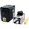 MTHCKXJBSUZ Kit Motore Mandrino, Mandrino for macchine utensili CNC 1500w 1.5kw 24000 RPM ER11 motore di raffreddamento ad aria VFD 7 pinze （1-7mm）