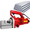 Generic Taglierina elettrica idraulica per cemento armato, utensile da taglio portatile portatile per tondo per cemento armato da 4 mm a 20 mm, ideale per progetti di costruzione e fai da te