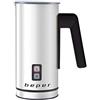 BEPER BB.210 Montalatte Elettrico Cappuccino, Monta latte a Caldo o Freddo - Cappuccinatore Elettrico da 450 ml di Latte
