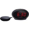 Geemarc SBT600 - Sveglia per non Udenti e Dormiglioni Pesanti con Allarme Super Forte, Cuscino Vibrante e Funzione Snooze - Porta di Ricarica USB - Versione IT
