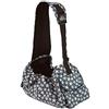 Croci Leisure - Borsa da trasporto per cani e gatti, Borsa a tracolla per animali, Borsa con tracolla Monospalla regolabile, Dimensioni 41x26x17cm Blu