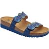 Dr. Scholl's Scholl, Sandalo da donna regolabili con perline colorate, Blu, 38 EU