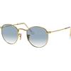 Ray-Ban RB3447N 001/3F Arista RB3447N Round Sunglasses Lens Category 3 Size 50m