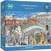 Gibsons Ha'penny Bridge Puzzle 1000 pezzi | Punto di riferimento Jigsaw Puzzle | Puzzle sostenibile per adulti | Tavola 100% riciclata premium | Ottimo regalo per adulti | Gibsons Games