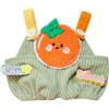niannyyhouse Vestiti per bambola di peluche da 20 cm, con motivo a frutta, 20,3 cm (arancione)