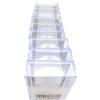 docsmagic.de 10 x 2-Piece Card Box 50-Count Slide - Clear Deck Storage