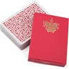 Generico Ellusionist Mazzo di Carte Red Knight, Rosso con Dettagli Dorati, Design Cavaliere