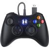 Gamrombo Ricambio per controller Xbox 360 cablato, joystick aggiornato compatibile con giochi Steam Windows 11/10/8/7