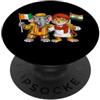 Ivory Coast Cote D'Ivoire India Roots Bandiera India Costa d'Avorio Radici indiano-avoriane PopSockets PopGrip Adesivo